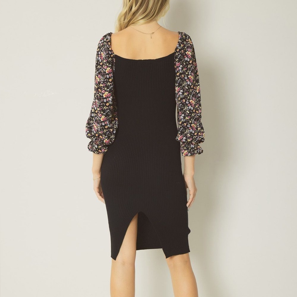 Serena Ribbed Dress - Picture 3 of 7